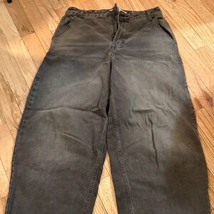 Bershka Dark Gray Denim Jeans